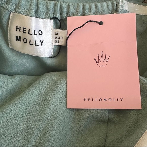 Hello Molly Light Blue Ruffle Mini Dress - Picture 6 of 7